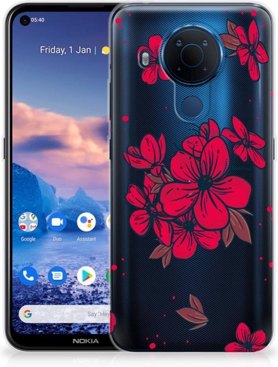 Nokia 5.4 TPU Case Blossom Red