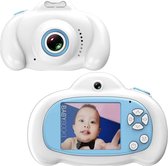 16,0 megapixel dual-camera 2,0-inch scherm cartoon HD digitale SLR-camera voor kinderen (wit)