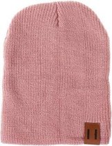 Winter Hat Baby Soft Warm Beanie Cap (roze)-Roze