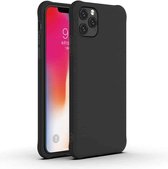 Voor iPhone 11 Pro Max schokbestendig Frosted ultradunne TPU-beschermhoes (zwart)