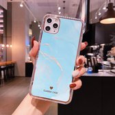 IMD aquarel weergavepatroon schokbestendig TPU beschermhoes voor iPhone 11 Pro (B8)