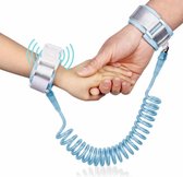 Happywalk Kids Safety Anti Lost Wrist Link Trekkabel met inductieslot, lengte: 2m (babyblauw)