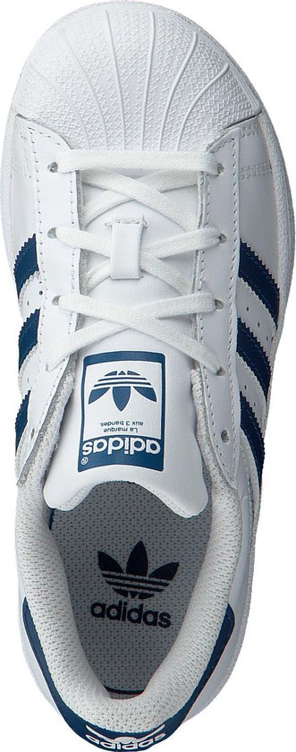 adidas Superstar Kids Sneakers - Ftwr White/Ftwr White/Legend Marine - Maat  29 | Bestel nu!