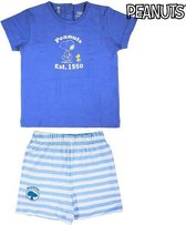 Kledingset Snoopy Marineblauw