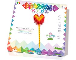 CREAGAMI - Origami 3D KIDS Herz 89 Teile
