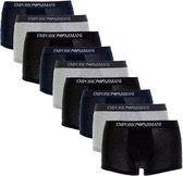 Emporio Armani 9-pack boxershorts trunk - marine/grijs/zwart