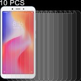 10PCS 9H 2.5D Gehard Glasfilm voor Geschikt voor Xiaomi Redmi 6A