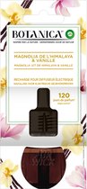 Botanica by Air Wick Elektrische Geurverspreider - Magnolia uit de Himalaya & Vanille - Navulling