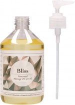 Bliss - Unscented Massage Oil - 500 ml