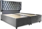 Opberg boxspring - 180 x 200cm - AANBIEDING - Boxspring Puma Carme 31 met Opbergruimte Zonder Matras