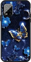 Voor Xiaomi MI 10 Lite Pattern Printing Embossment TPU Mobile Case (Kingdee)