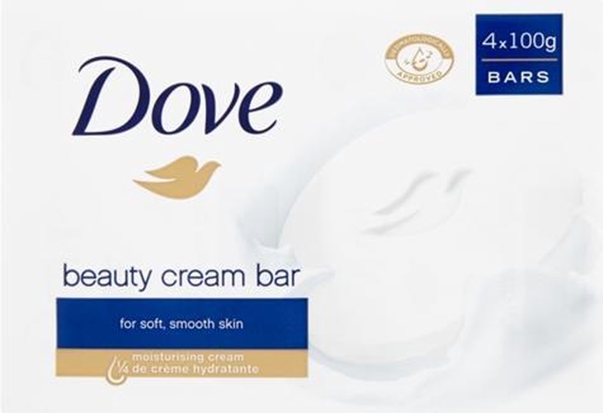 Dove Original Beauty Cream Bar Women - 4 x 100 gr - Zeep - Dove