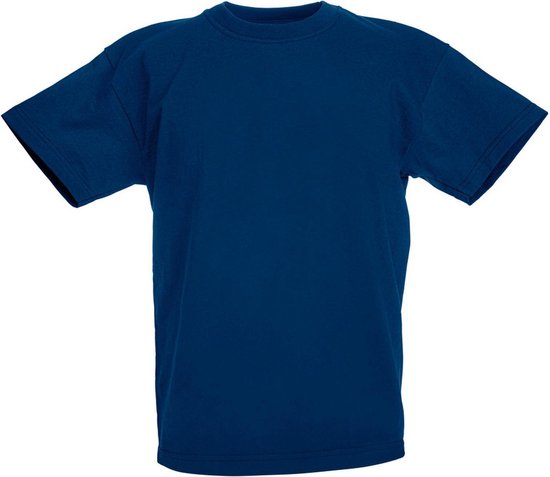 Fruit Of The Loom Originele T-shirt met korte mouwen voor kinderen / kinder (Rood)