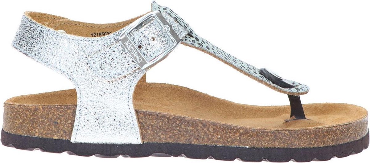 Kipling Rikulu 4 sandalen zilver - Maat 35