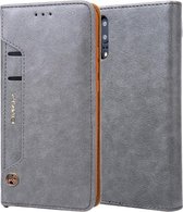 Voor Huawei P20 Pro CMai2 Kaka-serie Litchi Texture Horizontale flip lederen tas met houder en kaartsleuven (grijs)