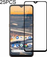 Voor Nokia 5.3 25 PCS Full Glue Full Screen Gehard Glasfilm