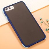 Voor iPhone 8 Plus & 7 Plus TPU + PC Volledige dekking Anti-val beschermhoes (blauw + hemelsblauw)