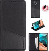 Voor Xiaomi Redmi K30 Pro MUXMA MX109 Horizontale flip lederen tas met houder en kaartsleuf en portemonnee (zwart)