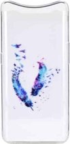 Stijlvol en mooi patroon TPU-valbeschermingshoes voor Galaxy A80 (veer)