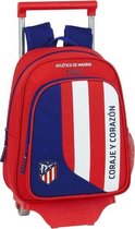 Schoolrugzak met Wielen 705 Atlético Madrid Neptuno (27 x 10 x 67 cm)