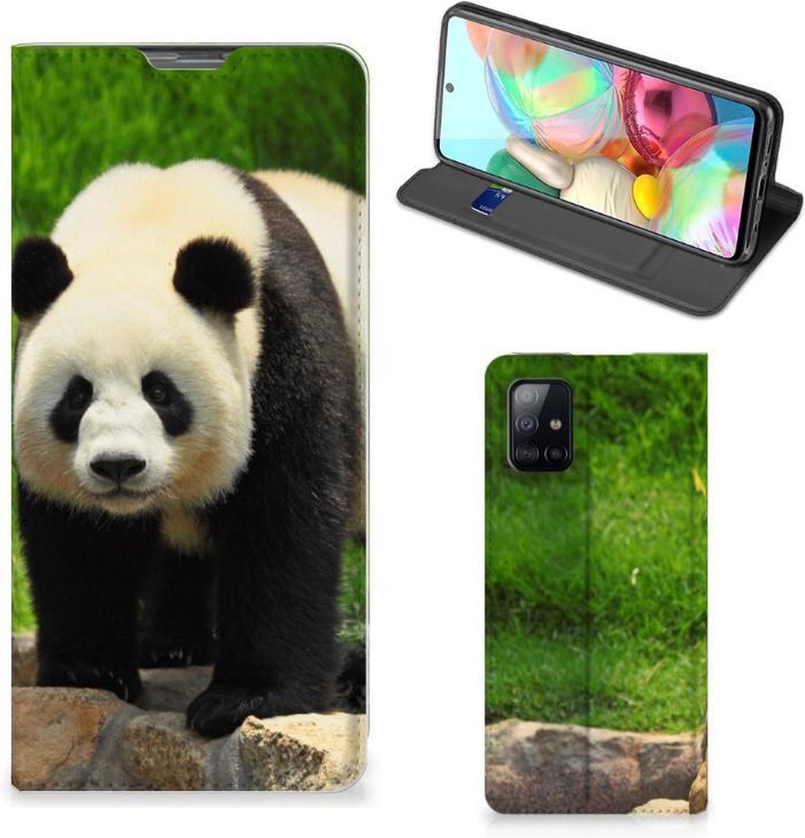 Samsung Galaxy A71 Hoesje maken Panda