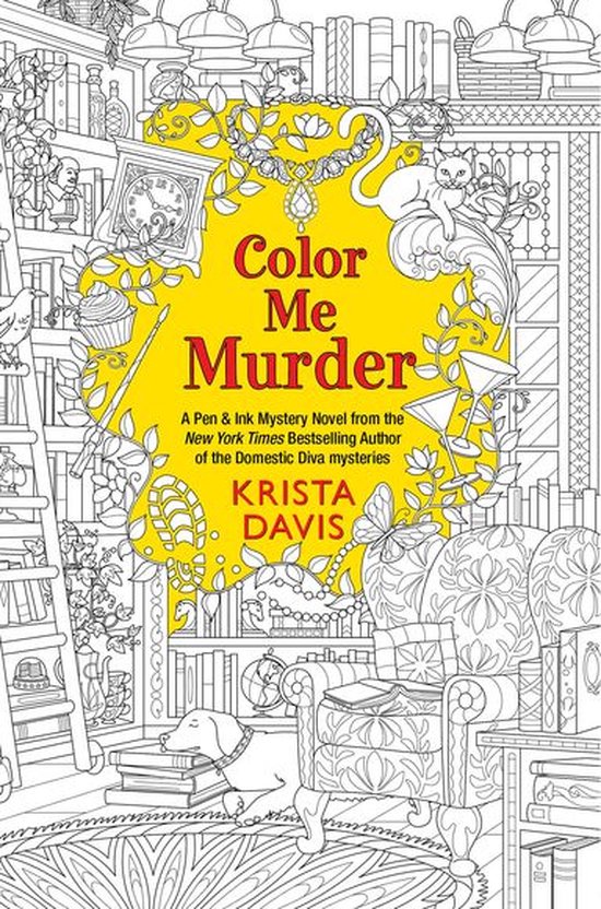 Pen & Ink 1 - Color Me Murder - cover