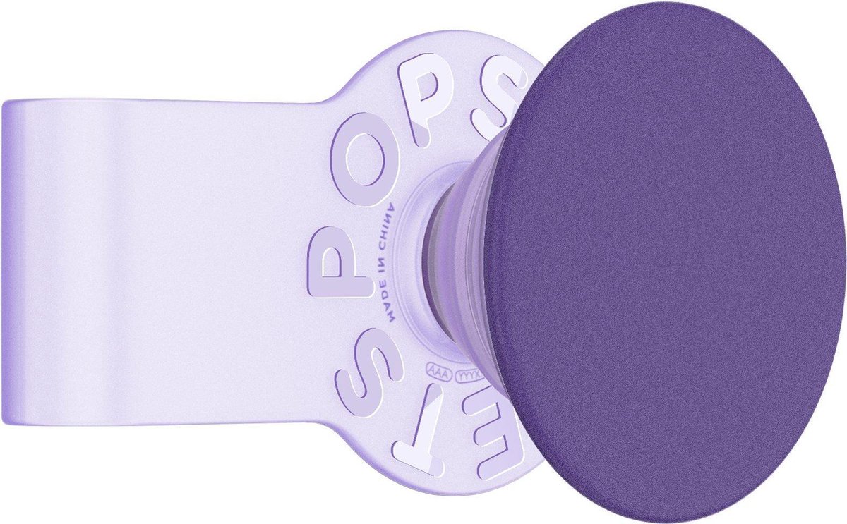 PopSockets Popgrip Slide - Kleefvrije Telefoonbutton voor Apple iPhone 11 PRO MAX Telefoonhoesjes - Paars