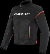 DAINESE AIR FRAME D1 TEX BLACK WHITE RED FLUO MOTORCYCLE JACKET-44 - Maat - Jas