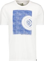 GARCIA Heren T-shirt Wit - Maat M