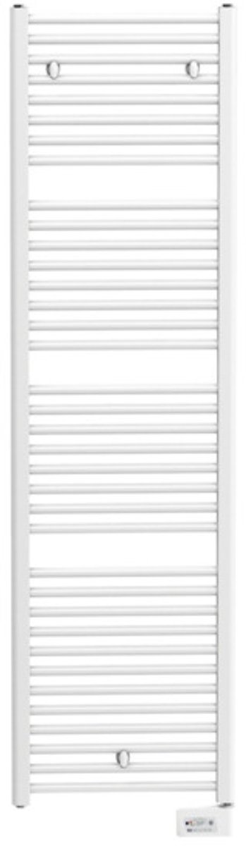 Henrad Oceanus E elektrische radiator 85.5x58.5cm 400watt Staal Wit