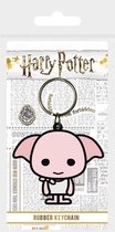 Sleutelhanger - Harry Potter: Chibi - rubber - metalen ring