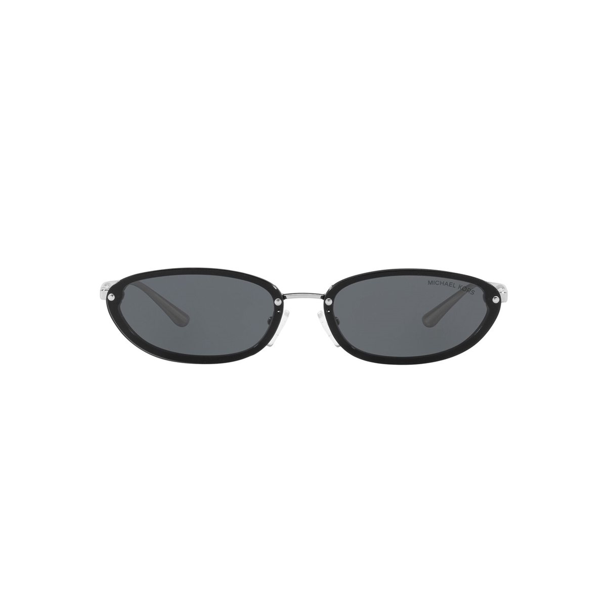Michael Kors Dark Grey Solid Zonnebril - Zwart