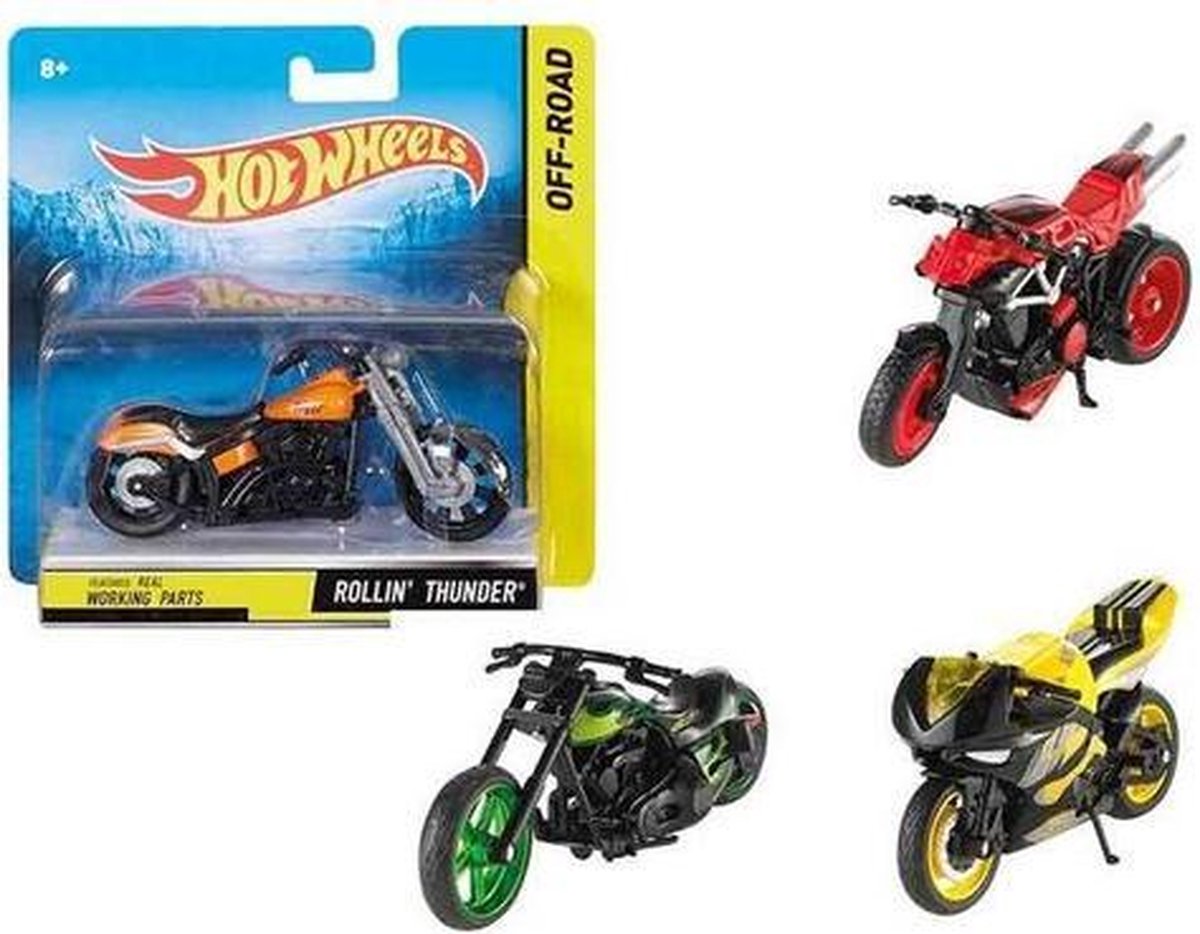 Moto Hot Wheels Mattel 1:18 | bol