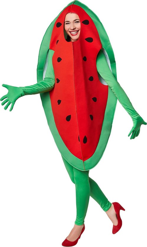 dressforfun - watermeloen kostuum halloween verkleden... | bol.com