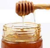 Honing lepel - Dipper - Hout - Honeydripper - Keukengerei - Ontbijt - Hout - 15.5 cm