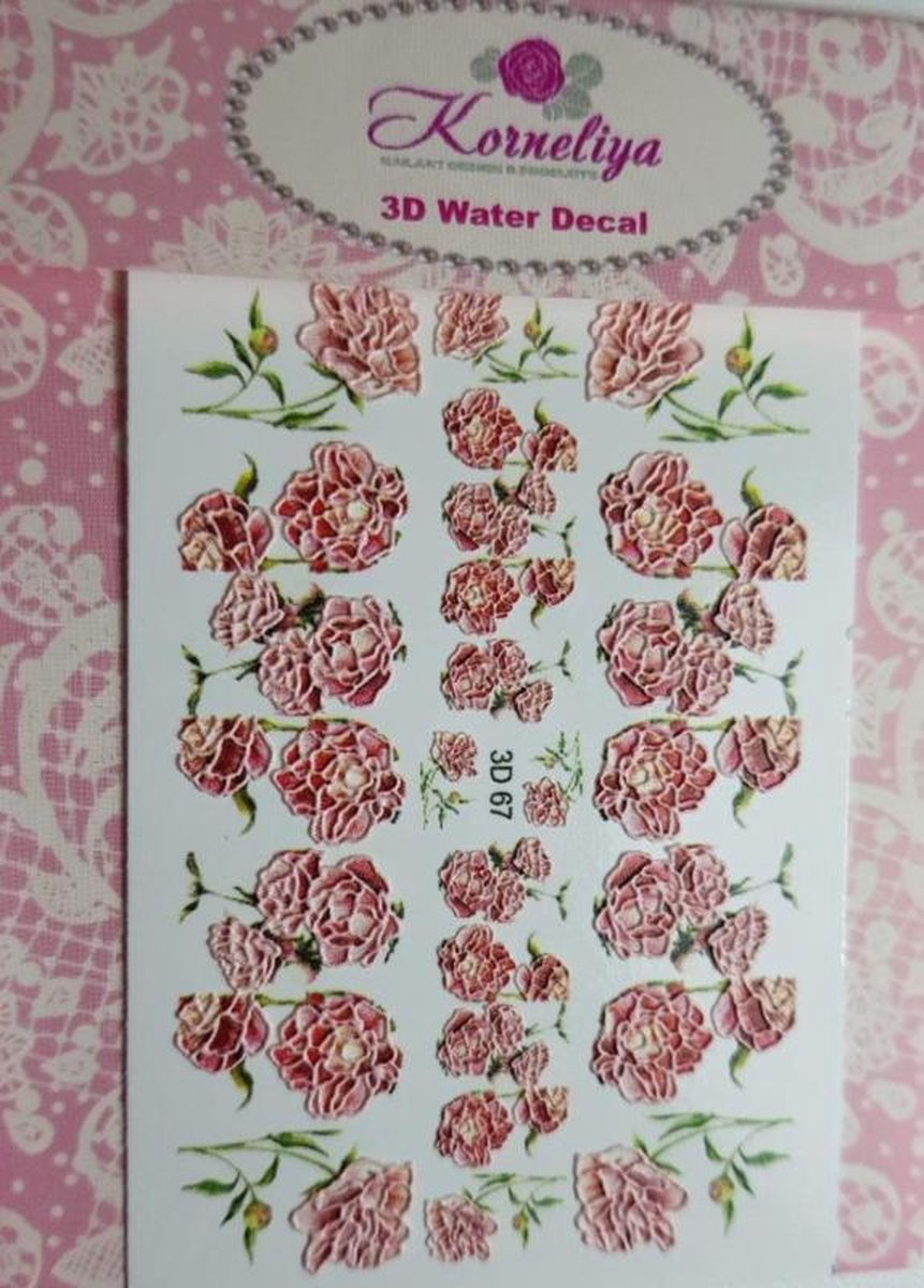 Goedkoopste Korneliya 3D Waterdecal - 3D 067