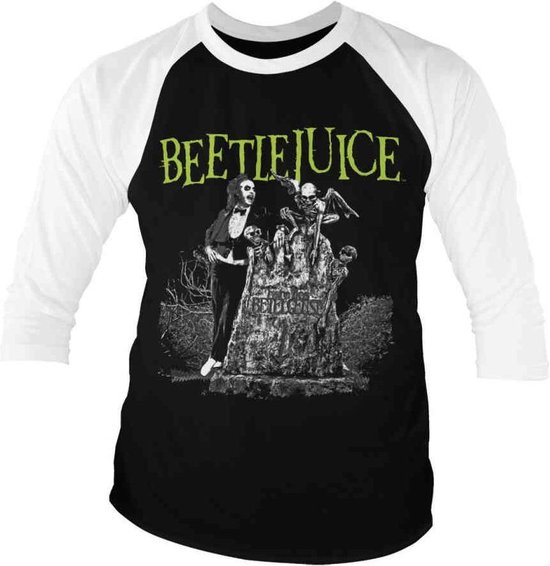 Camiseta De Dibujos Animados De Beetlejuice Camiseta De Algodón