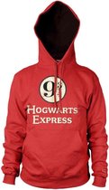 Harry Potter Hoodie/trui -M- Hogwarts Express Platform 9-3/4 Rood