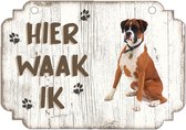 Waakbord | Hier Waak Ik: Boxer