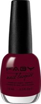 Faby Nagellak Vertigo Dames 15 Ml Vegan Bordeaux