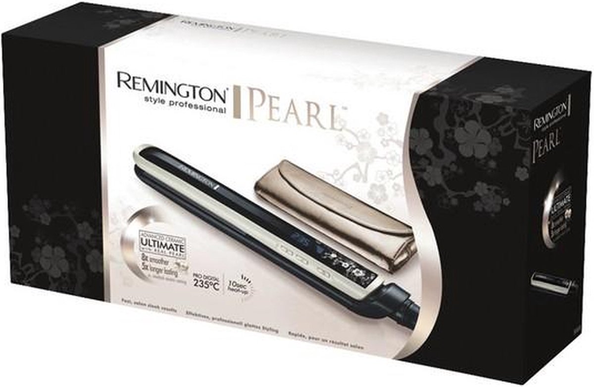 Remington S9500 Pearl Stijltang met Keramische Coating - Remington - €38,87