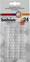 Bolsius hechtwasrondjes wit -24 st-