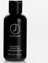 J Beverly Hills Platinum Hydrate Shampoo 100 ml -  vrouwen - Voor Beschadigd haar/Verzwakt en breekbaar haar