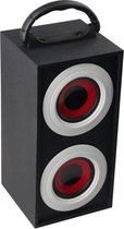 SoundLogic Draagbare Speaker - Stereo - 2 Speakeruitgangen - in Hout