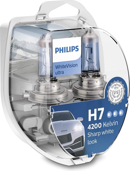Philips Ultra H7 12972WVUSM - Voertuigverlichting - Set