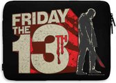 Friday The 13th - Block Logo Laptop cover - 13" - Multicolours