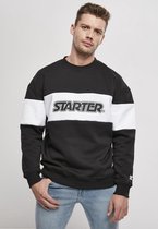 Starter Sweater/trui -M- Block Crew Zwart/Wit