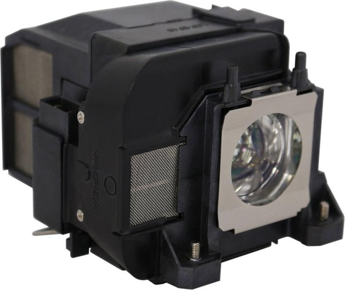Beamerlamp geschikt voor de EPSON H470C beamer, lamp code ELPLP75 / V13H010L75. Bevat originele P-VIP lamp, prestaties gelijk aan origineel.