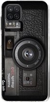 Casetastic Samsung Galaxy A12 (2021) Hoesje - Softcover Hoesje met Design - Camera 2 Print