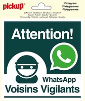 Pickup Pictogram 15x15 cm - WhatsApp Voisins Vigilants